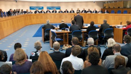 "Mai puţine" condamnări ale României la CEDO