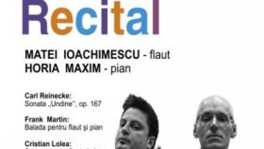 Matei Ioachimescu şi Horia Maxim la Sala Radio   