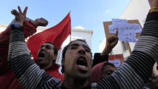 Proteste violente în Tunisia