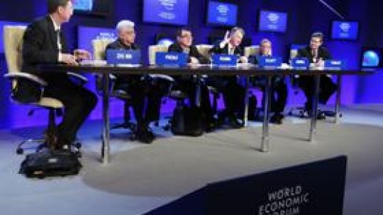 Viitorul economiei mondiale, dezbătut la Davos
