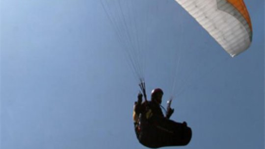 Cu parapanta pe "muntele sfânt"