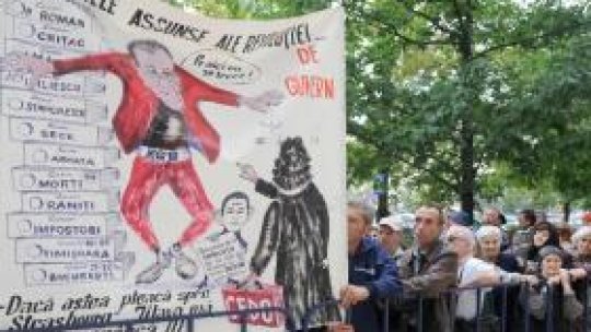 Revoluţionarii, verificaţi de CNSAS