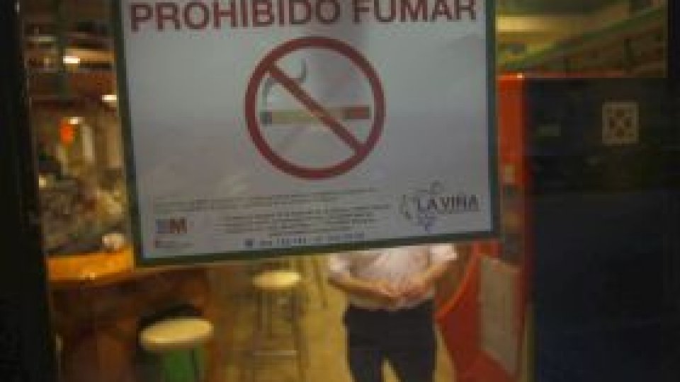 Fumatul în spaţiile publice, interzis în Spania
