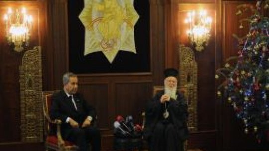 Vizită istorică a vicepremierului turc la Patriarhia Ortodoxă