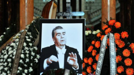 Maestrul Marin Constantin, pe ultimul drum