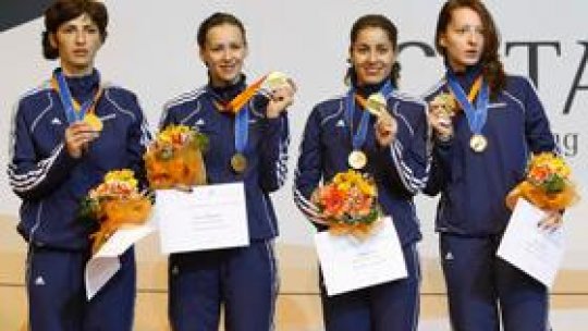 Aur pentru echipa feminină de spadă a României