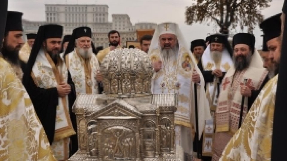 Moaştele Sfântului Apostol Andrei la Bucureşti