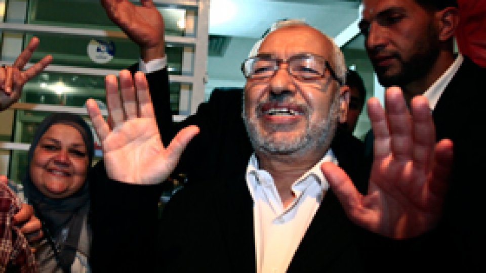 Partidul islamist Enada, "pe primul loc" la alegeri în Tunisia