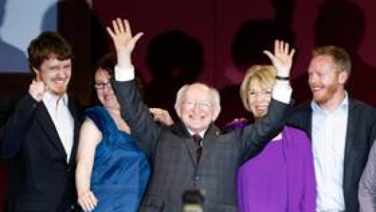Michael D. Higgins ales preşedinte al Irlandei