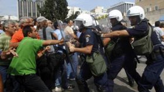Protestele din Grecia se înmulţesc