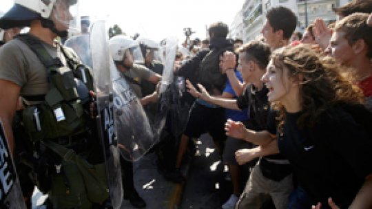 Noi proteste în Grecia