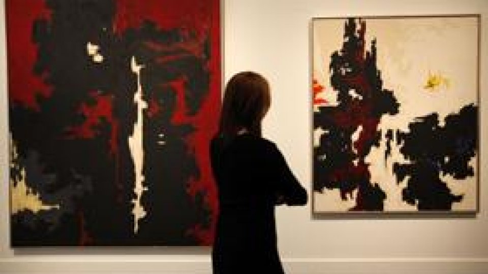 Picturi abstracte, vândute la preţuri record 