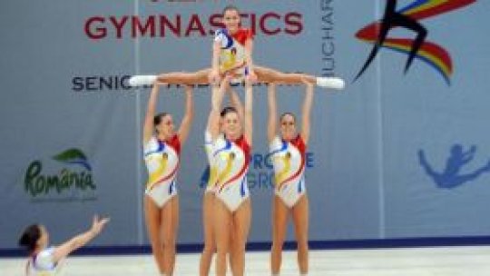 România câștigă 4 medalii la CE de gimnastică aerobică  