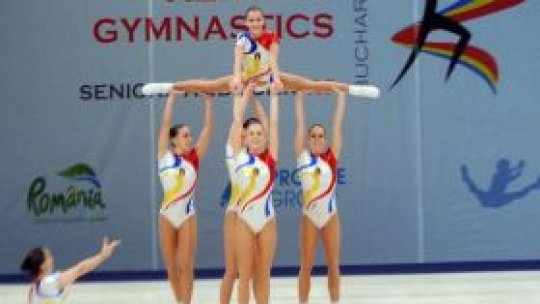 România câștigă 4 medalii la CE de gimnastică aerobică