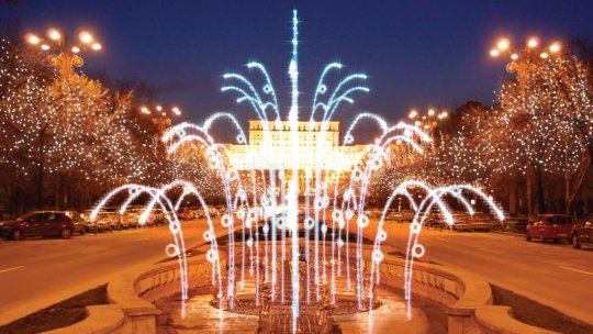 Iluminat festiv pentru locuitorii Capitalei