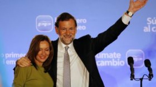 "Majoritate absolută" pentru Partidul Popular din Spania