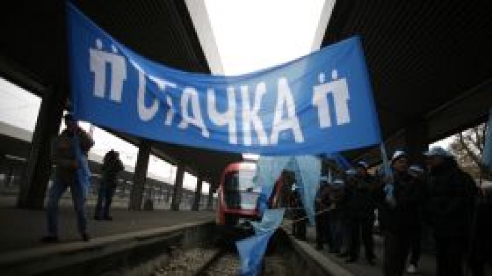 Grevă pe termen nelimitat în sistemul feroviar bulgar