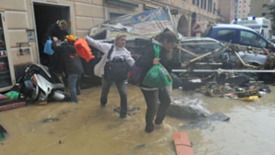 Inundaţii devastatoare în nordul Italiei