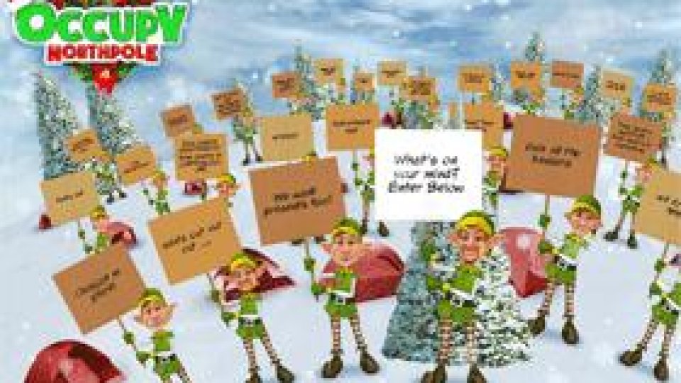 Mişcarea Occupy Wall Street recrutează spiriduși