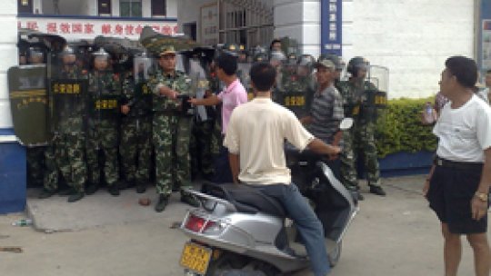 Protestul din satul chinez Wukan, "dispărut de pe internet"