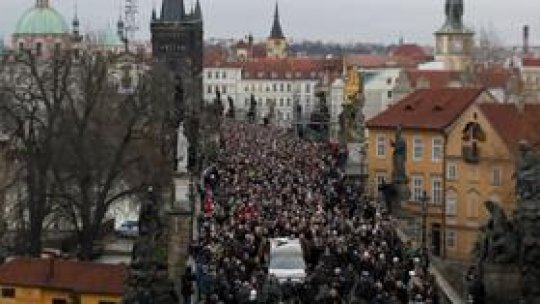Doliu naţional în Cehia în memoria lui Vaclav Havel