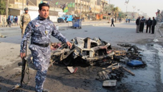 "Cel puţin 63 de morţi" la Bagdad, într-o serie de atentate