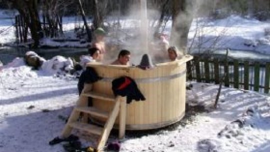Jacuzzi în aer liber