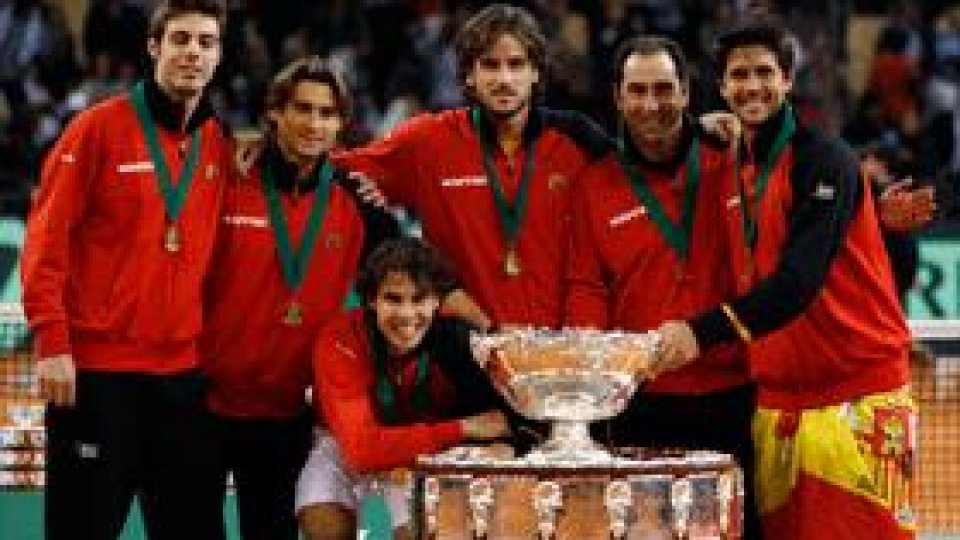 Spania, câştigătoare pentru a cincea oară în Cupa Davis