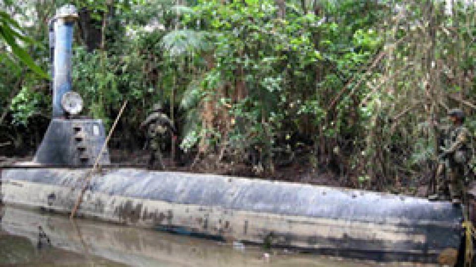 Droguri transportate cu submarinul