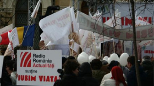 Susţinem şi iubim viaţa