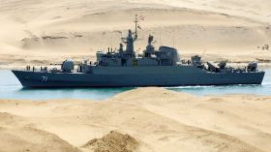Două nave ale marinei iraniene au intrat în Canalul Suez