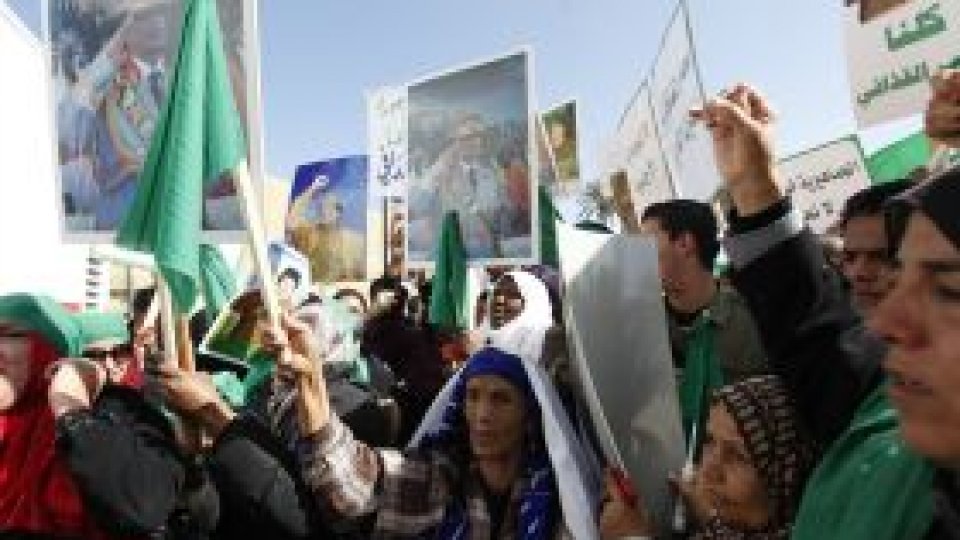 Osama bin Laden "sprijină protestele din Libia"