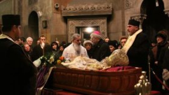 His Holiness Bartolomeu Anania will be buried on Thursday 