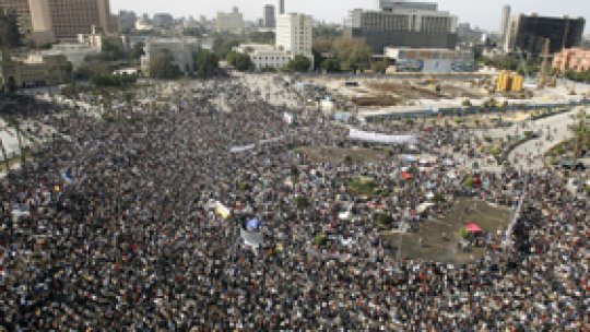 Manifestaţie de amploare la Cairo