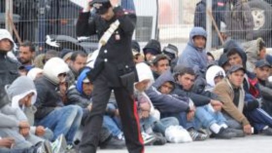 Sosirea imigranţilor în Sicilia, supravegheată de militari