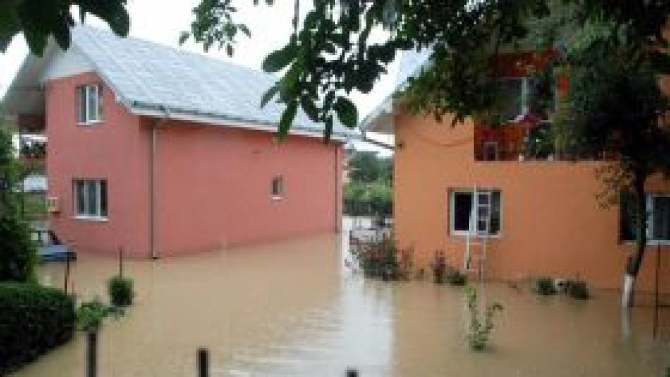 Cod galben de inundaţii în vestul ţării