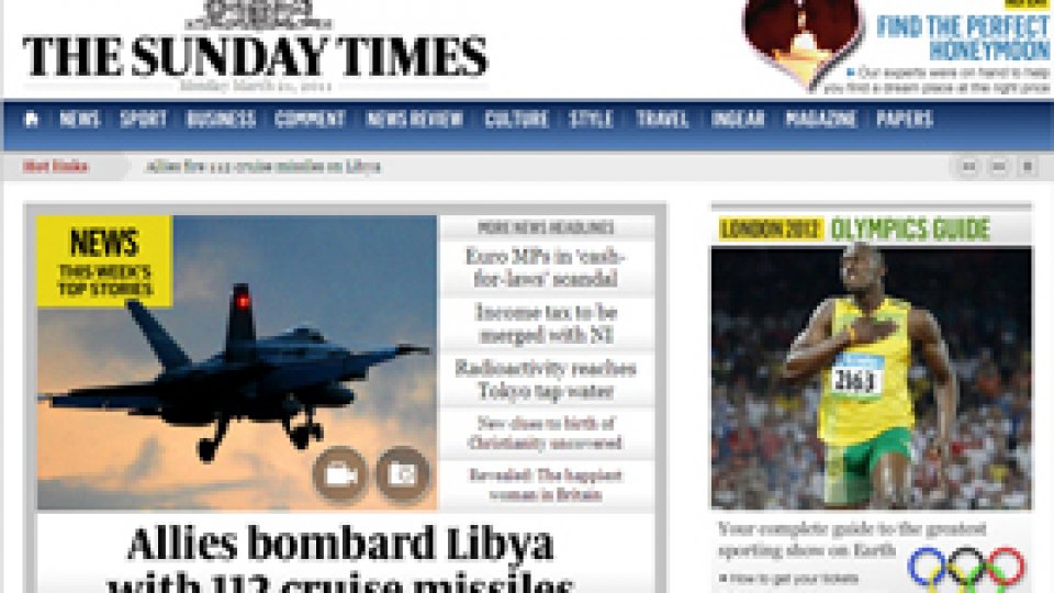Sunday Times, tradiţie în anchetele sub acoperire