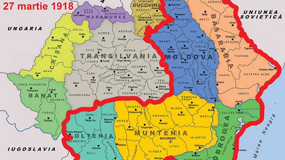 Unirea Basarabiei cu România - 27 martie 1918