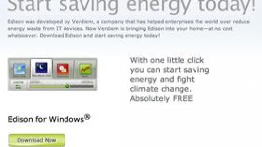 Cu Edison vă puteți contola consumul calculatorului