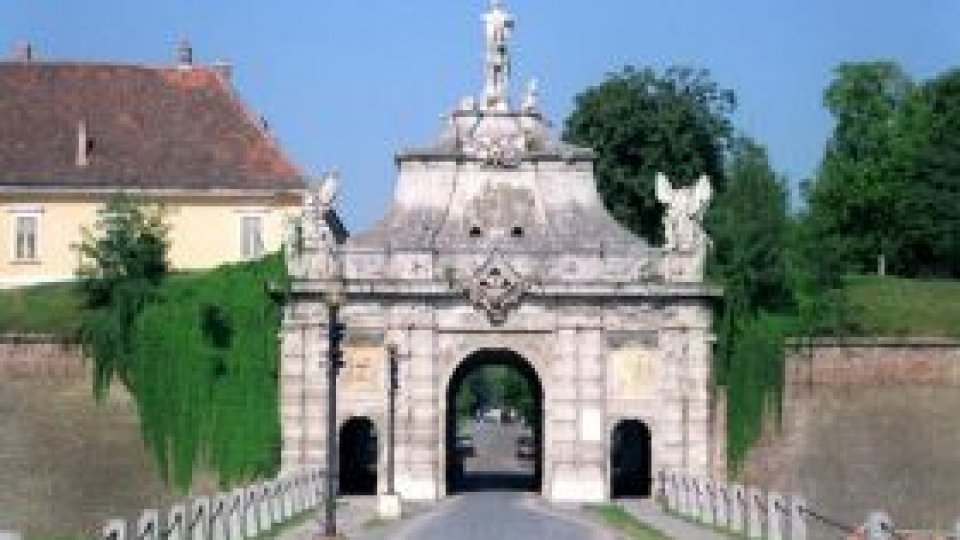 Fragmente din vechiul castru roman, la Alba Iulia