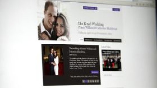 Nunta regală britanică are pagină oficială de internet