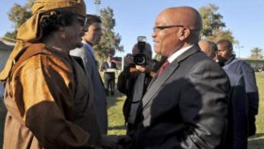 Muammar Gaddafi "a acceptat planul de pace" al Uniunii africane