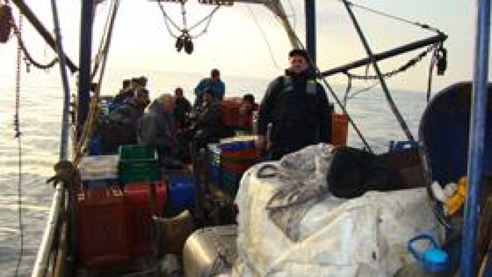 Pescador bulgăresc prins la braconat în Marea Neagră