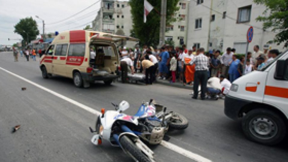 Motocicliştii, "vinovaţi de majoritatea tamponărilor"