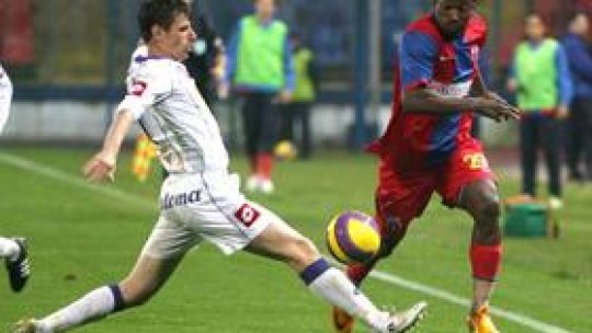 Derbi Poli Timişoara - Steaua Bucureşti în Liga 1 la fotbal