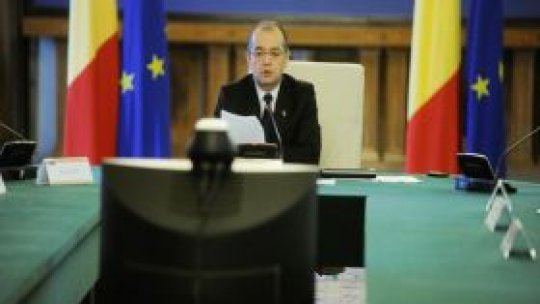 "Programul de convergenţă", în atenţia guvernului