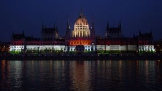 Protest al sindicaliştilor europeni la Budapesta