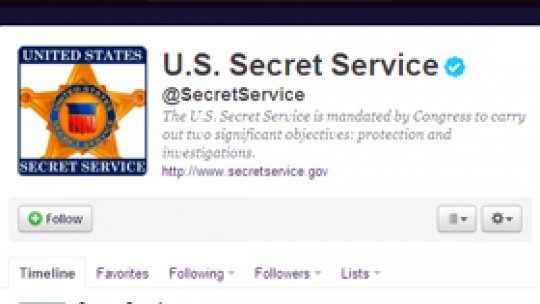Secret Service şi-a inaugurat contul oficial de Twitter
