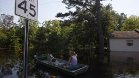 Inundaţii de proporţii pe Mississippi