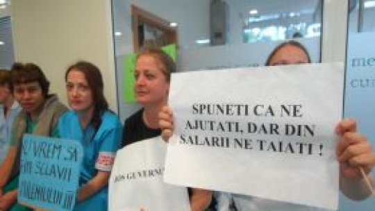 Protest la spitalul de psihiatrie Socola din Iaşi